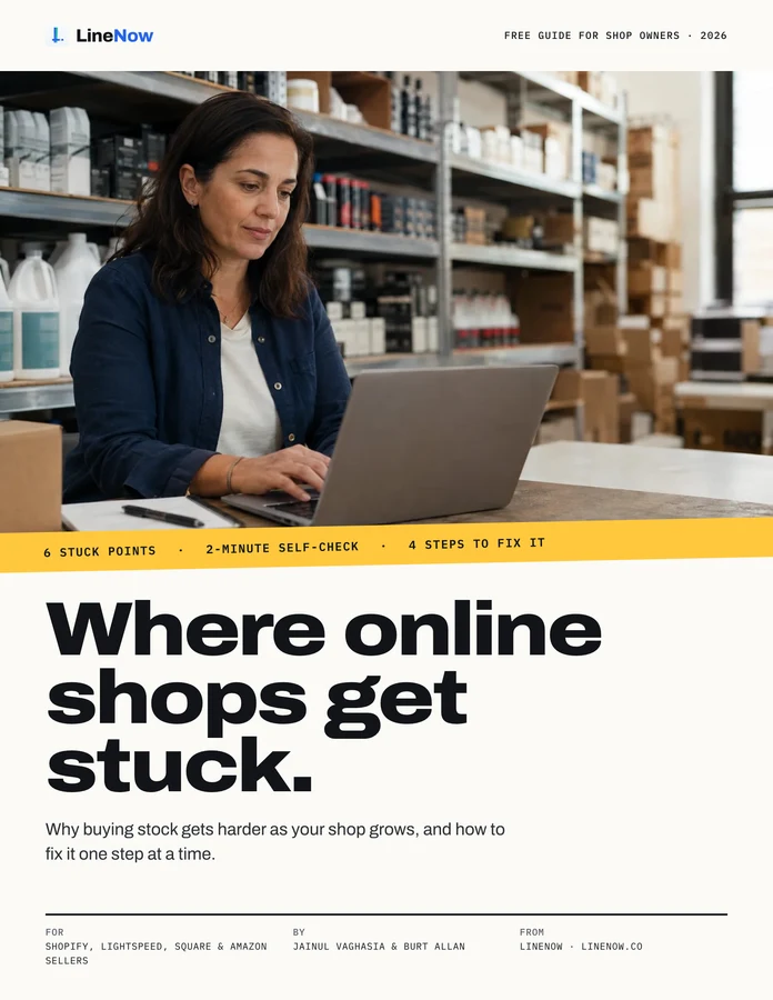 Cover of Where online shops get stuck.